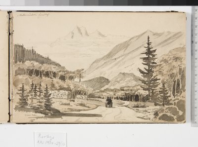 Alpenlandschaft von Martinus Rørbye