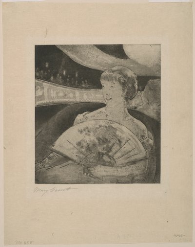 In der Opernloge, Nr. 3 von Mary Cassatt