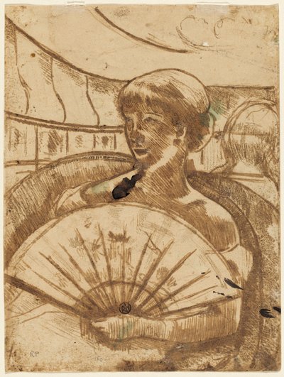 In der Opernloge [verso] von Mary Cassatt