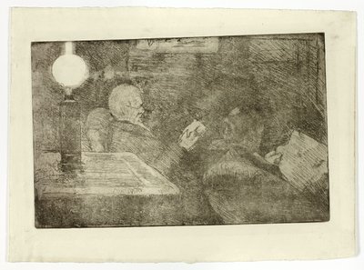 Herr und Frau Cassatt beim Lesen von Mary Cassatt