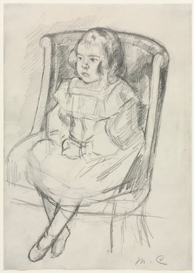 Simone sitzt, ca. 1903 von Mary Cassatt
