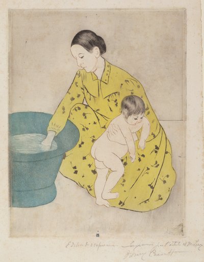 Das Bad von Mary Cassatt