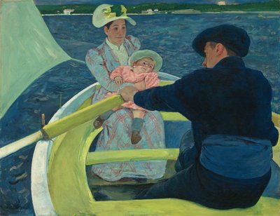 Die Bootspartie von Mary Cassatt