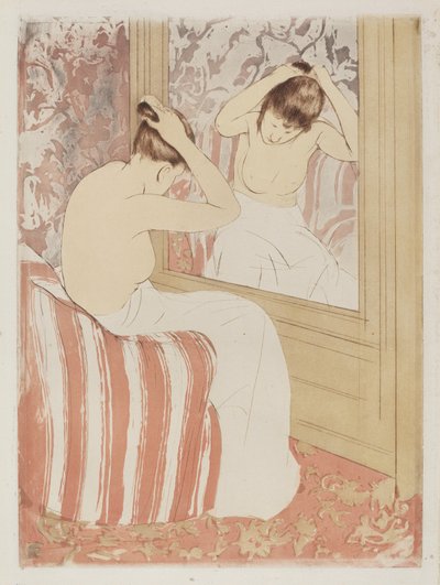 Die Frisur von Mary Cassatt