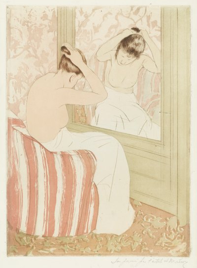 Die Frisur von Mary Cassatt