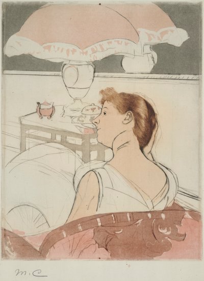 Die Lampe von Mary Cassatt