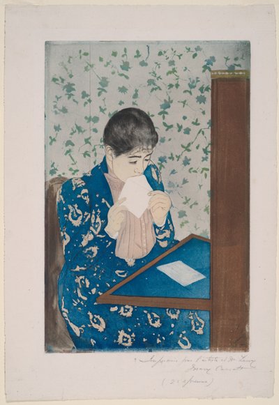 Der Brief von Mary Cassatt