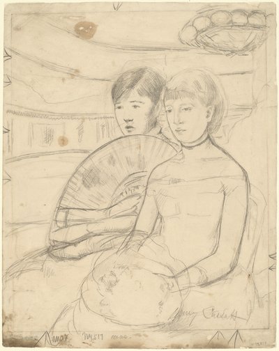 Die Loge [recto] von Mary Cassatt