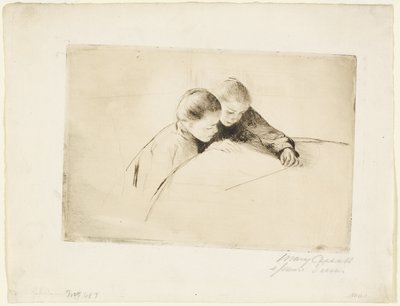 Die Karte von Mary Cassatt