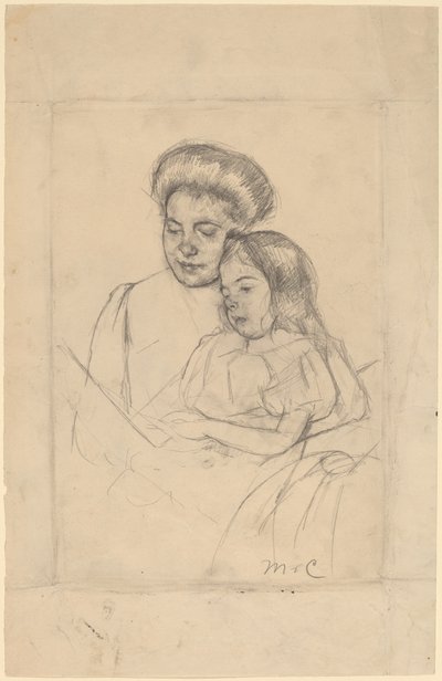 Das Bilderbuch Nr. 1, ca. 1901 von Mary Cassatt