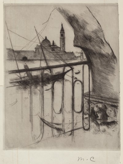 Ansicht von Venedig, 1887 von Mary Cassatt