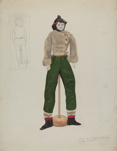 Puppe und Kostüm von Mary E Humes