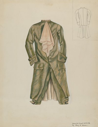 Anzug für Männer, ca. 1937 von Mary E Humes
