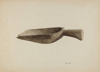 Getreideschaufel, ca. 1939 von Mary Hansen