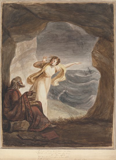 Prospero und Miranda von Mary Hoare