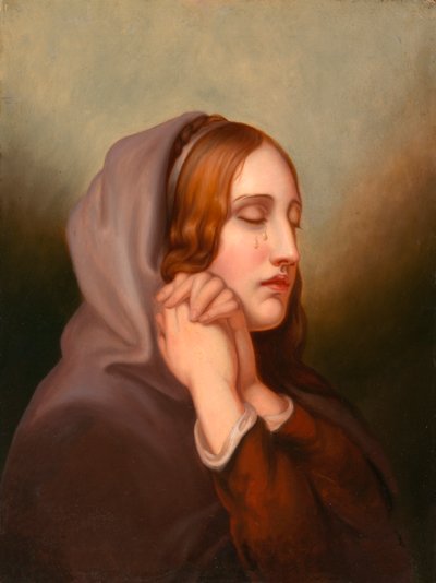 Perle des Kummers, 1855 von Mary Jane Peale