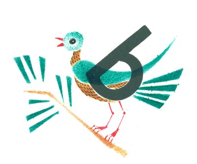 b steht für Vogel von Mary Kuper