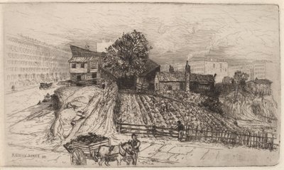 Eine Stadtfarm—New York von Mary Nimmo Moran
