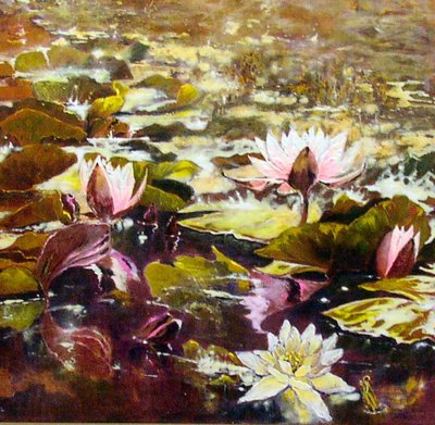 Lilien in den Melbourne-Gärten von Mary Smith