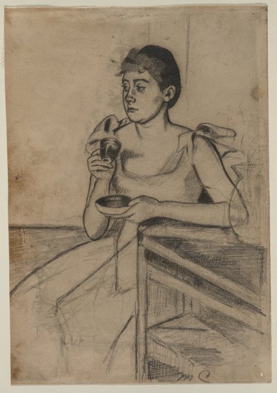 Nachmittagskaffee von Mary Cassatt