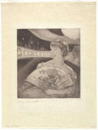 In der Opernloge von Mary Stevenson Cassatt