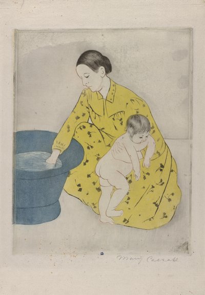Das Bad, 1890-91 von Mary Cassatt