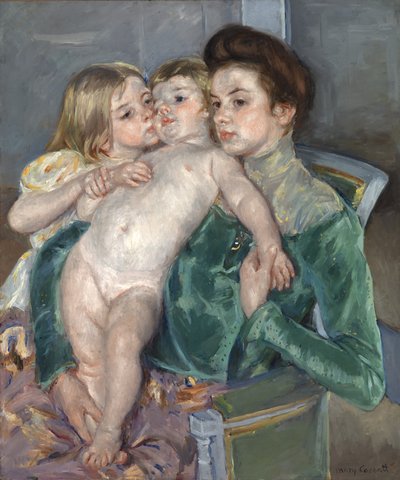 Die Liebkosung von Mary Stevenson Cassatt