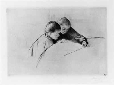 Die Karte oder Die Lektion von Mary Stevenson Cassatt
