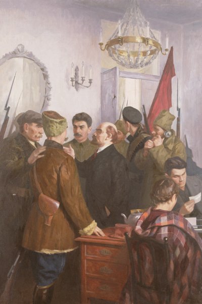 Lenin und Stalin von Masolat Joganszon