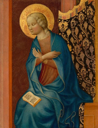 Die Verkündigung der Jungfrau, ca. 1430. von Masolino da Panicale