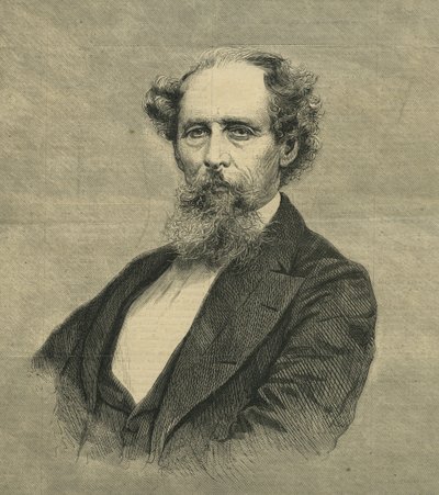 Charles Dickens, für Harpers Weekly von Mason and Co.
