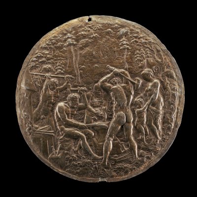 Die Schmiede des Vulkan, 1573 von Master AZ