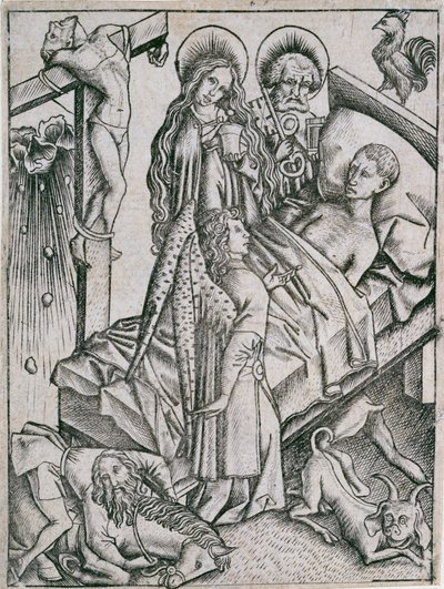 Trost durch Vertrauen, ca. 1460er von Master ES