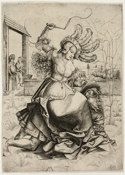 Aristoteles und Phyllis von Master MZ