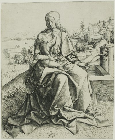 Die Madonna am Brunnen von Master MZ
