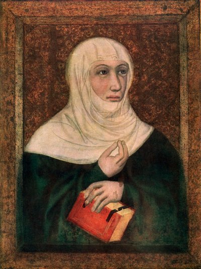 St. Klara, 1365-1367 1955 von Master Theodoric