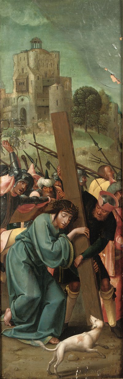 Christus trägt das Kreuz, ca. 1518 von Master of 1518