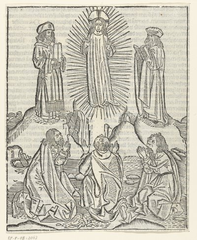 Die Verklärung Christi von Master of Delft (attributed to)