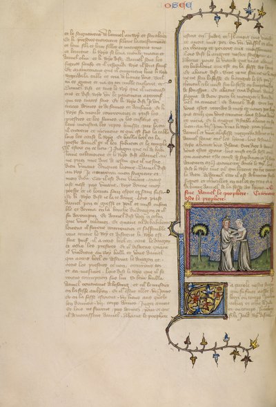 Hosea und Gomer von Master of Jean de Mandeville