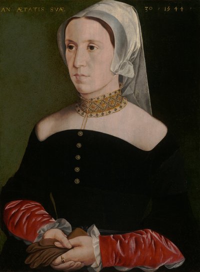 Porträt einer Frau von Master of the 1540s