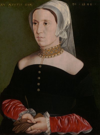 Porträt einer Frau von Master of the 1540s