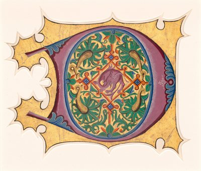 Initiale D von Master of the Cypresses