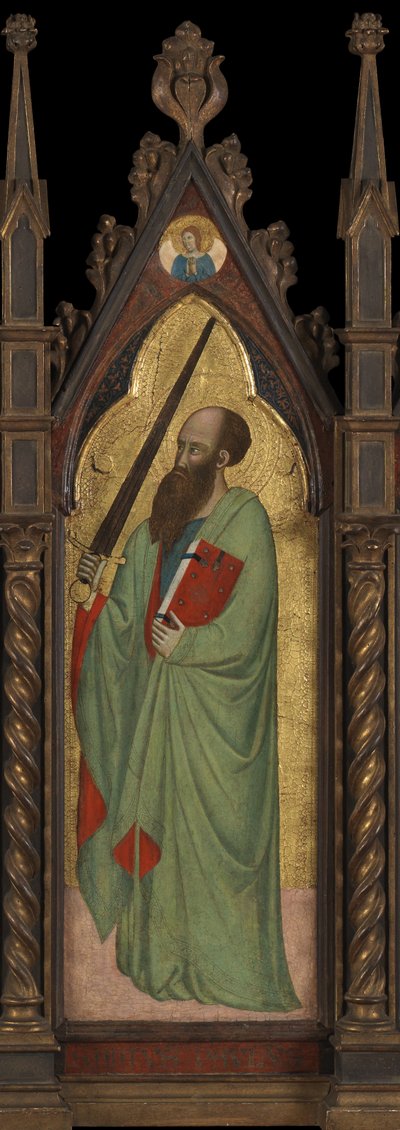 Heiliger Paulus von Master of the Dominican Effigies