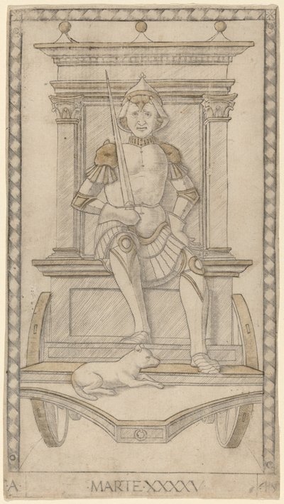 Mars von Master of the E Series Tarocchi