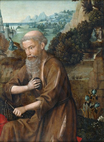 Heiliger Hieronymus von Master of the Legend of Saint Lucy