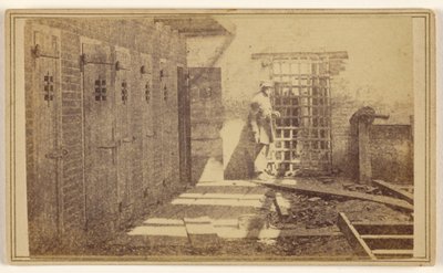 Käfige, in denen versklavte Menschen gehalten wurden von Mathew B. Brady