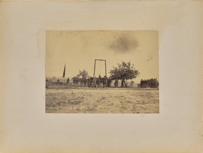 [Hinrichtungsszene] von Mathew B. Brady