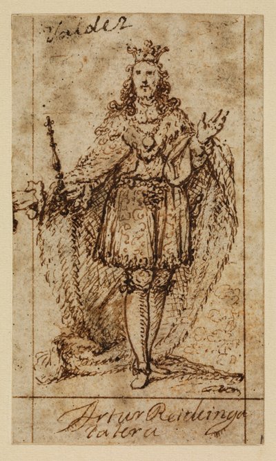 König Artus von England von Matias de (attr.to) Torres