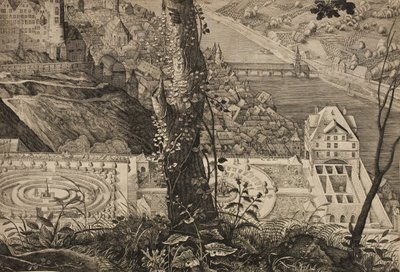 Hortus Palatinus. Heidelberger Schlossgarten von Matthäus Merian d.Æ.