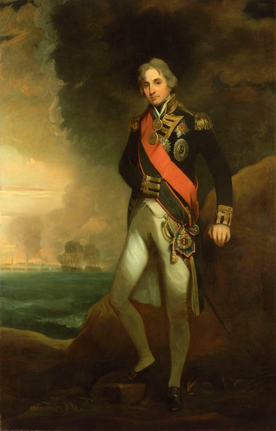 Konteradmiral Horatio Nelson von Matthew (attr.to) Shepperson